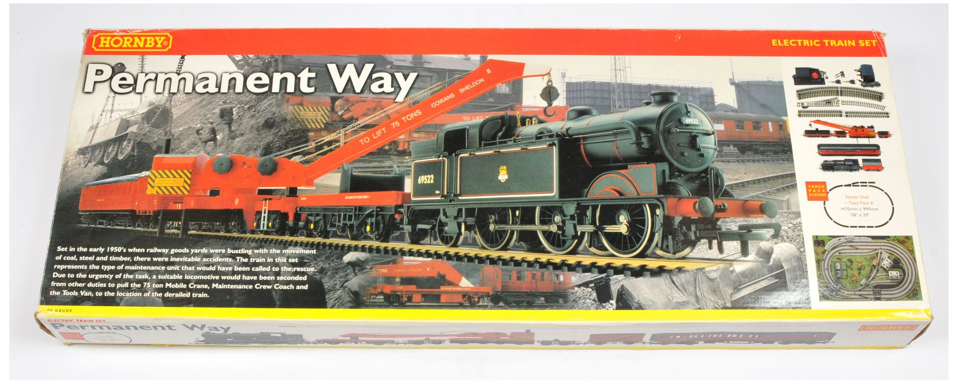 Hornby (China) R1029 Permanent Way Train Set