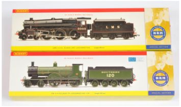 Hornby (China) pair of NRM Special Edition Steam Locomotives comprising of