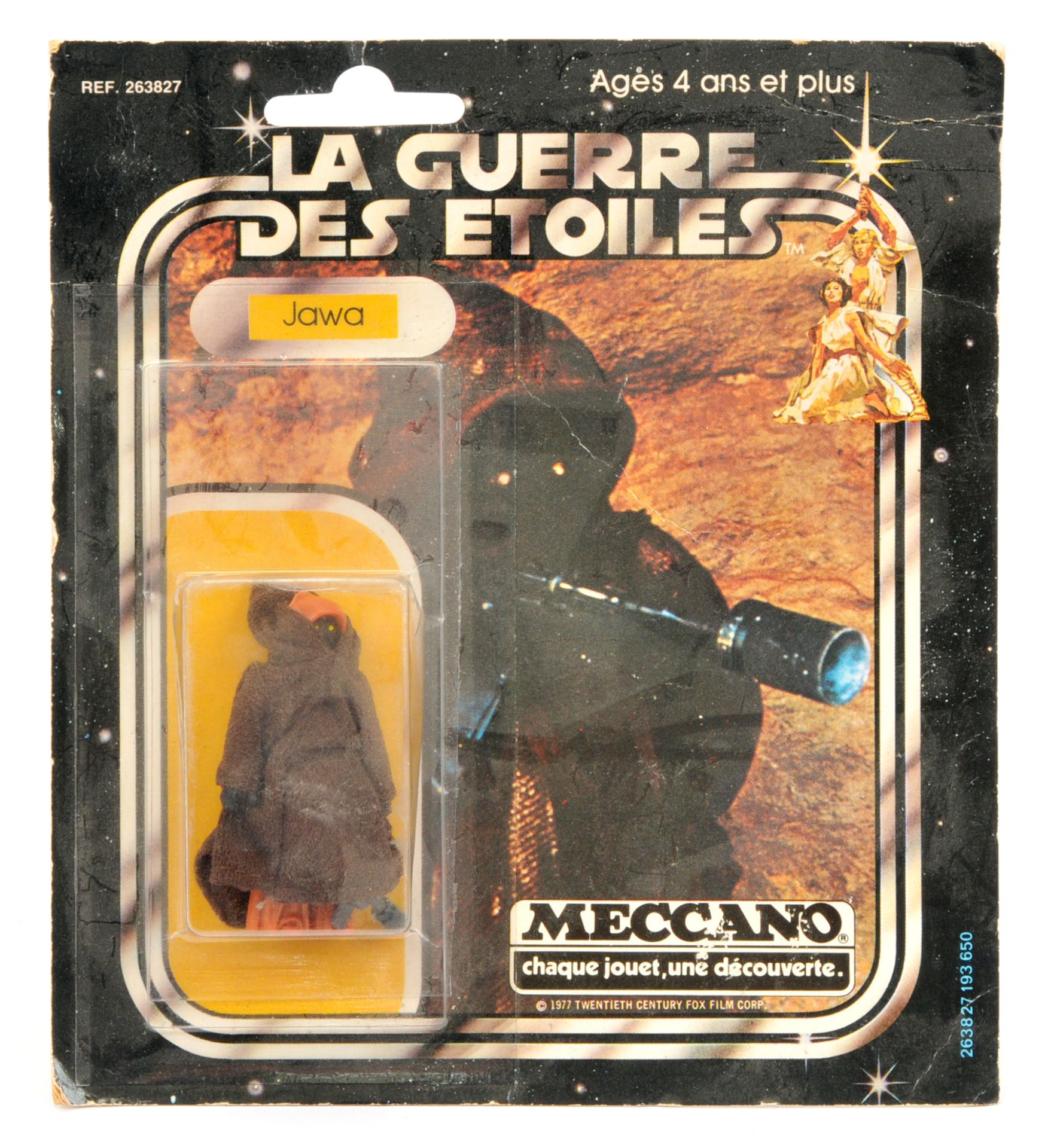 Meccano Star Wars vintage Jawa 3 3/4" figure