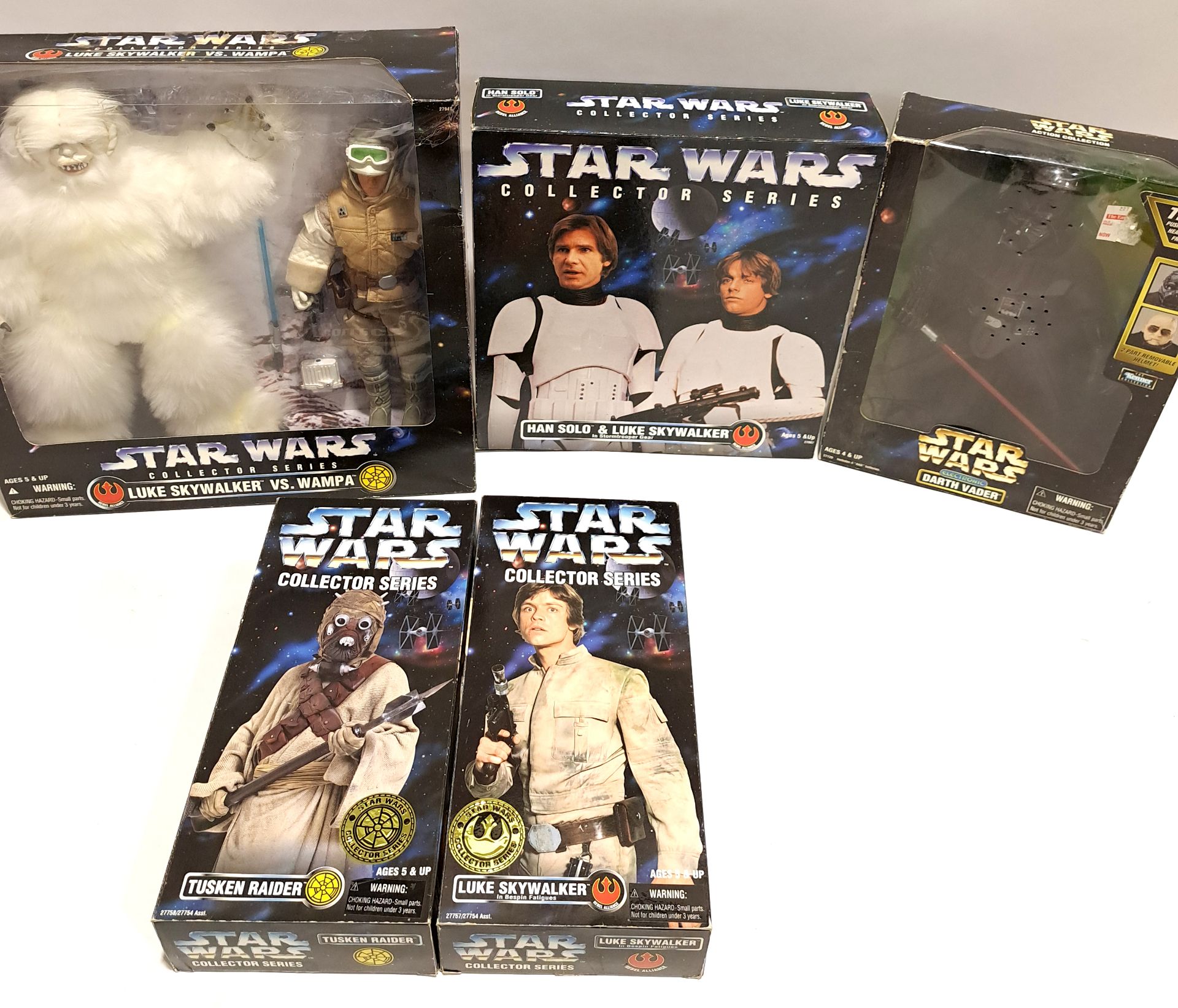 Quantity of Kenner Star Wars Collector Series 12" Action Figures