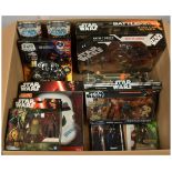 Hasbro Kenner Star Wars quantity of modern collectables