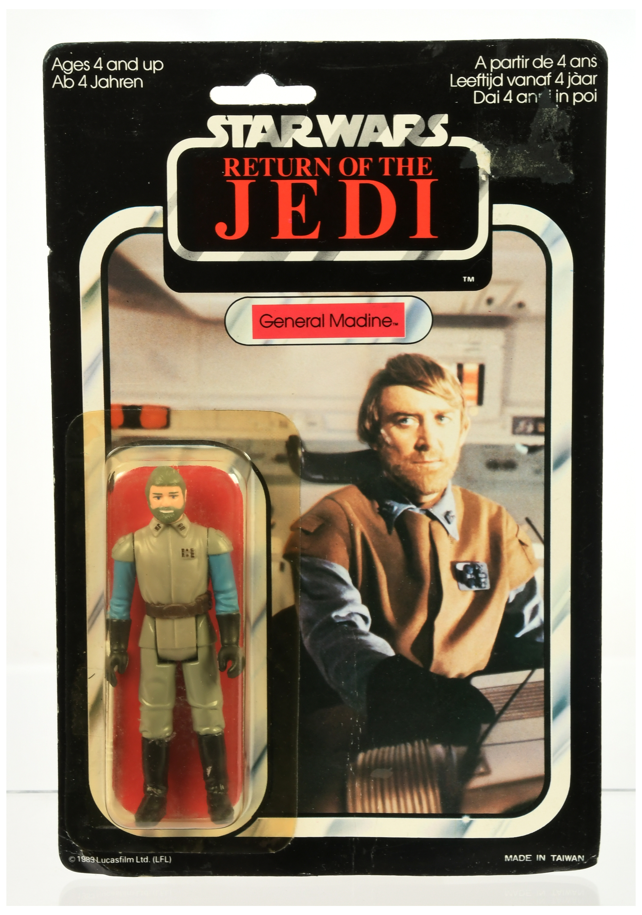 Palitoy Star Wars vintage Return of the Jedi General Madine 3 3/4" figure