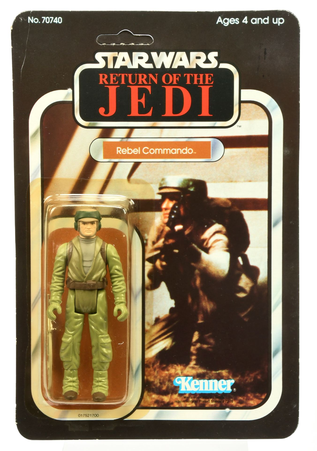 Kenner Star Wars vintage Return of the Jedi Rebel Commando 3 3/4" figure