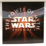 Interlaced 4D Ltd Star Wars Episode I 3D The Power of Myth Vinyl Print