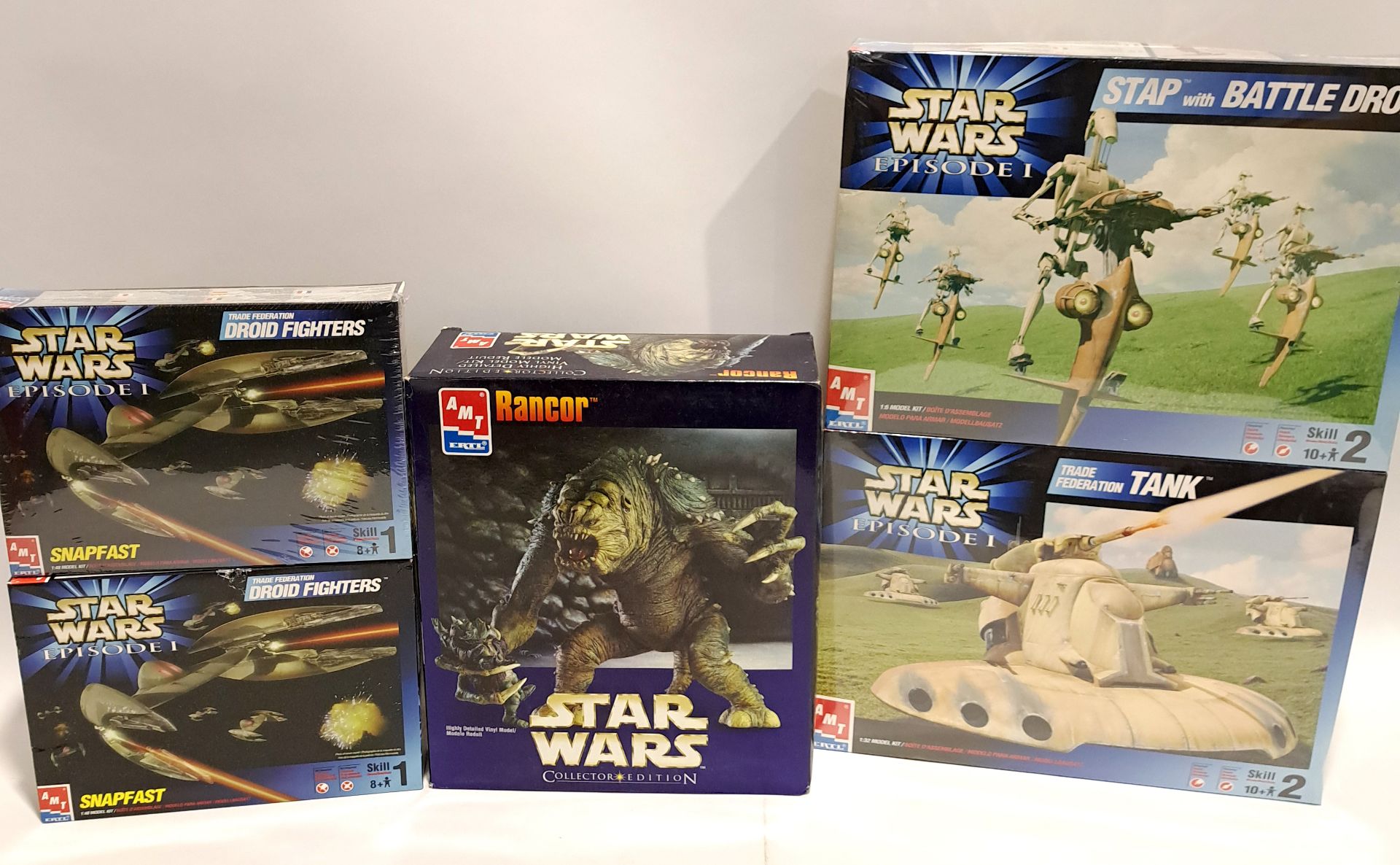 ERTL Star Wars Model Kits x5