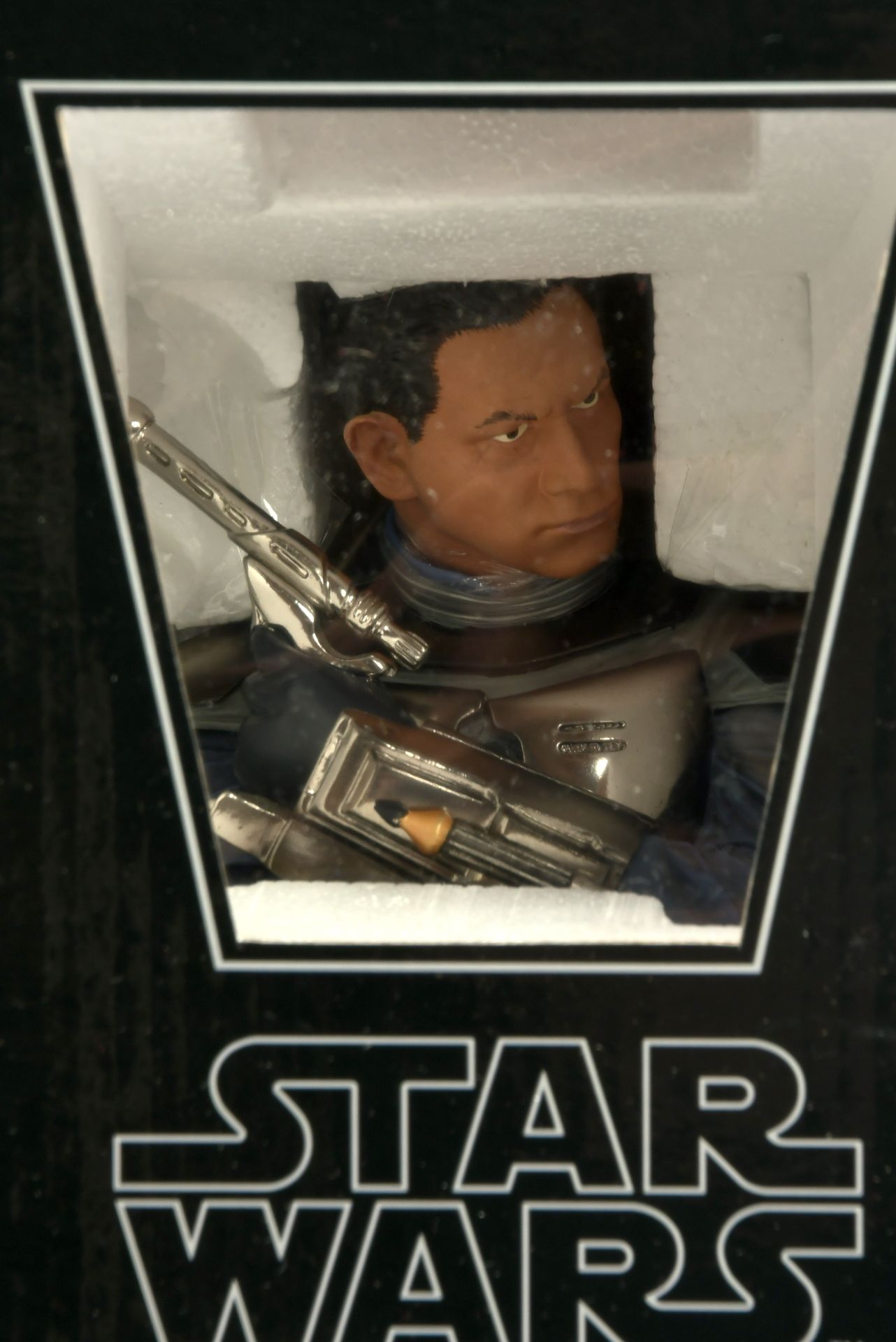 Gentle Giant Star Wars Attack Of The Clones Jango Fett collectible mini bust  - Bild 2 aus 2