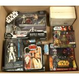 Hasbro Star Wars quantity of modern collectables