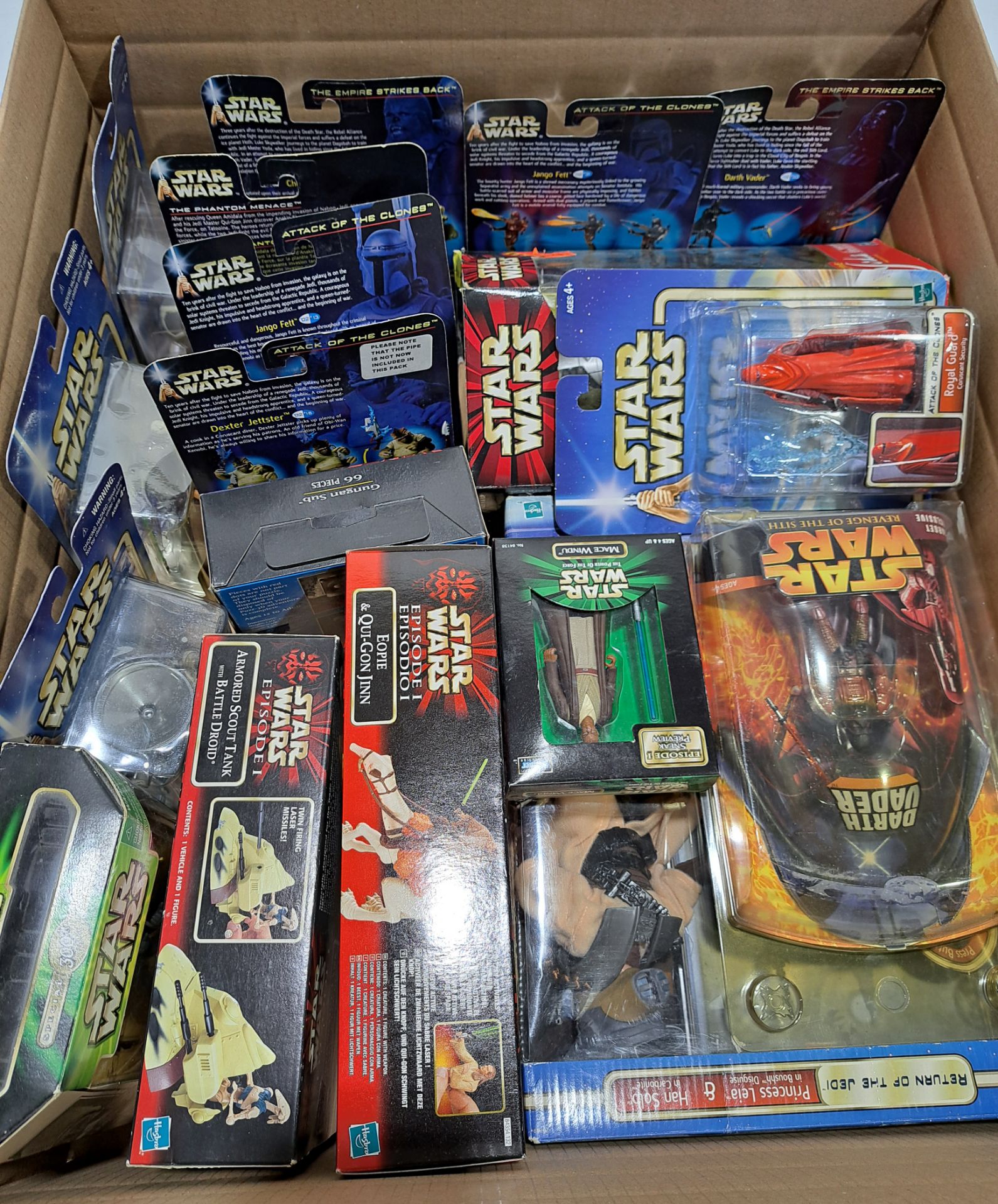 Quantity of Star Wars Prequels Collectibles