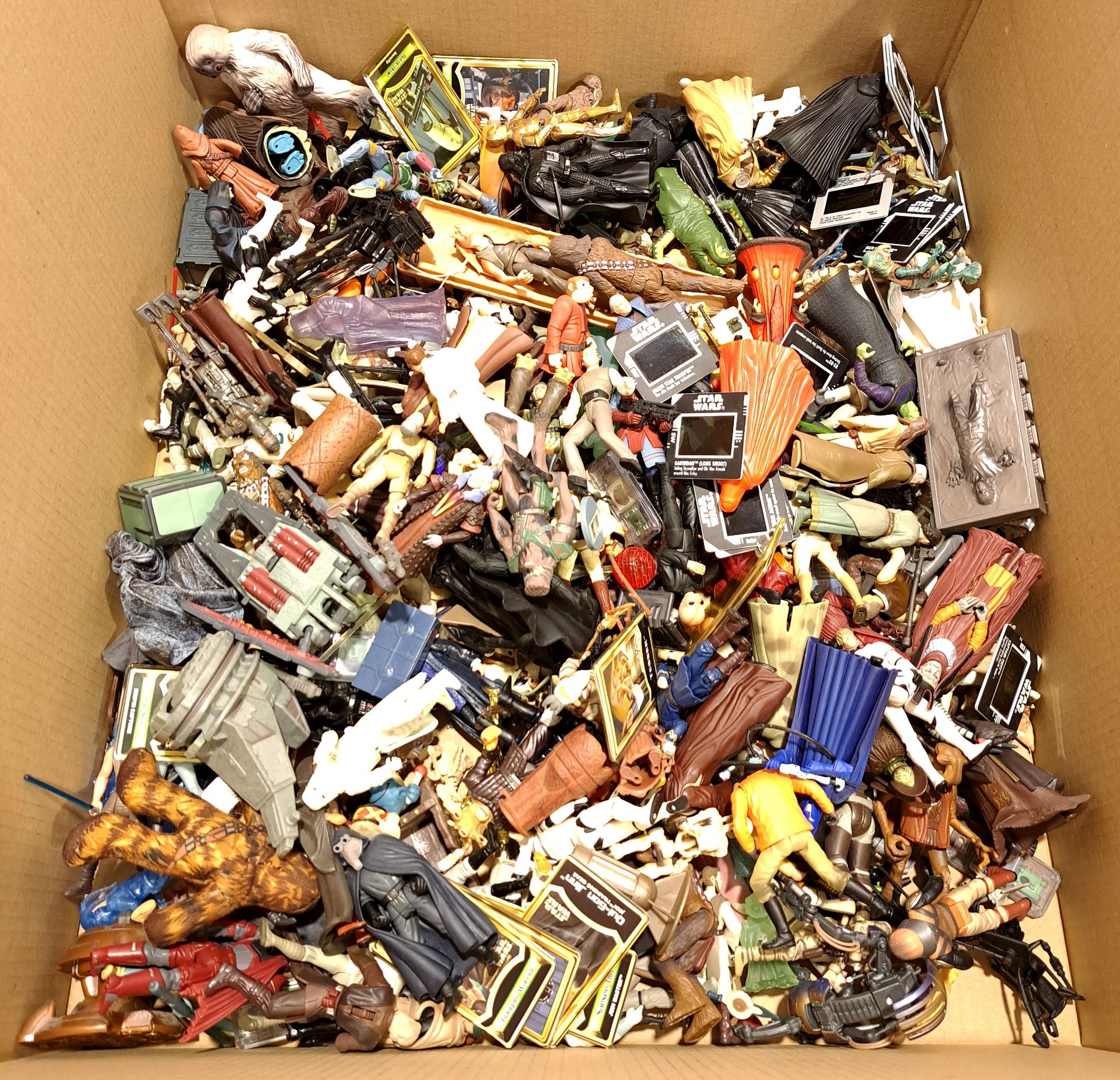 Quantity of Mixed Loose Star Wars Action Figures