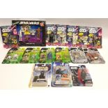 Quantity of Mixed Star Wars Carded Action Figures