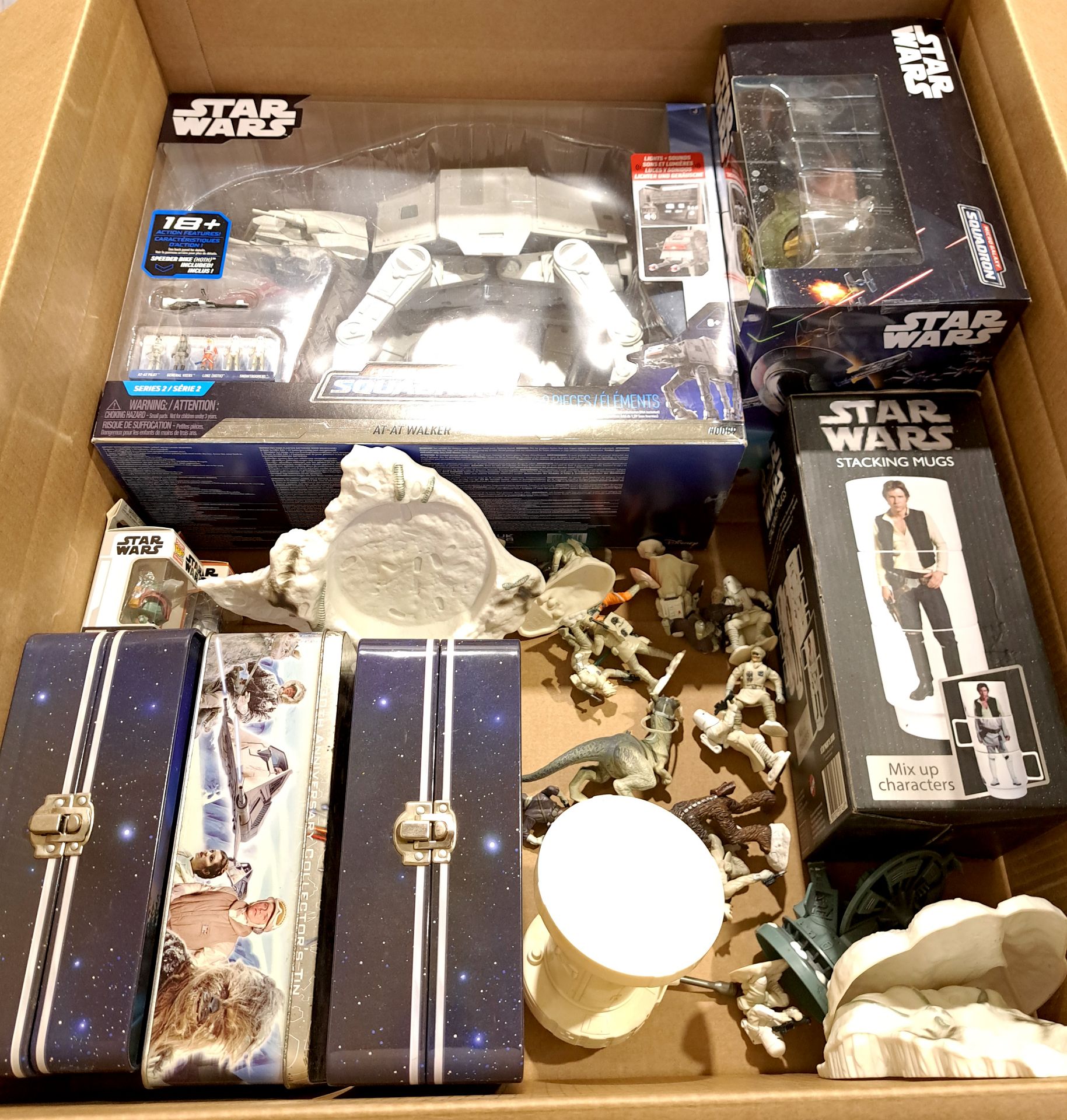 Quantity of Modern Star Wars Collectibles