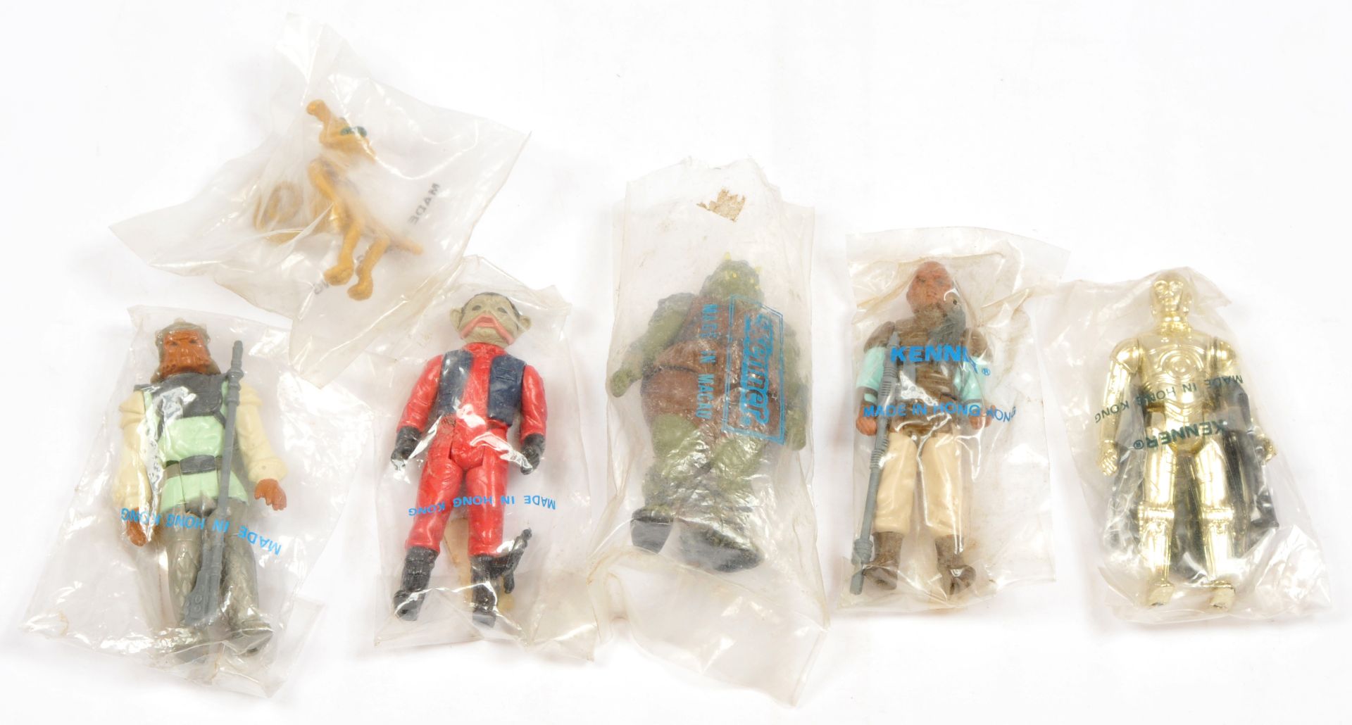 Kenner Palitoy Star Wars vintage 3 3/4" figures x 6