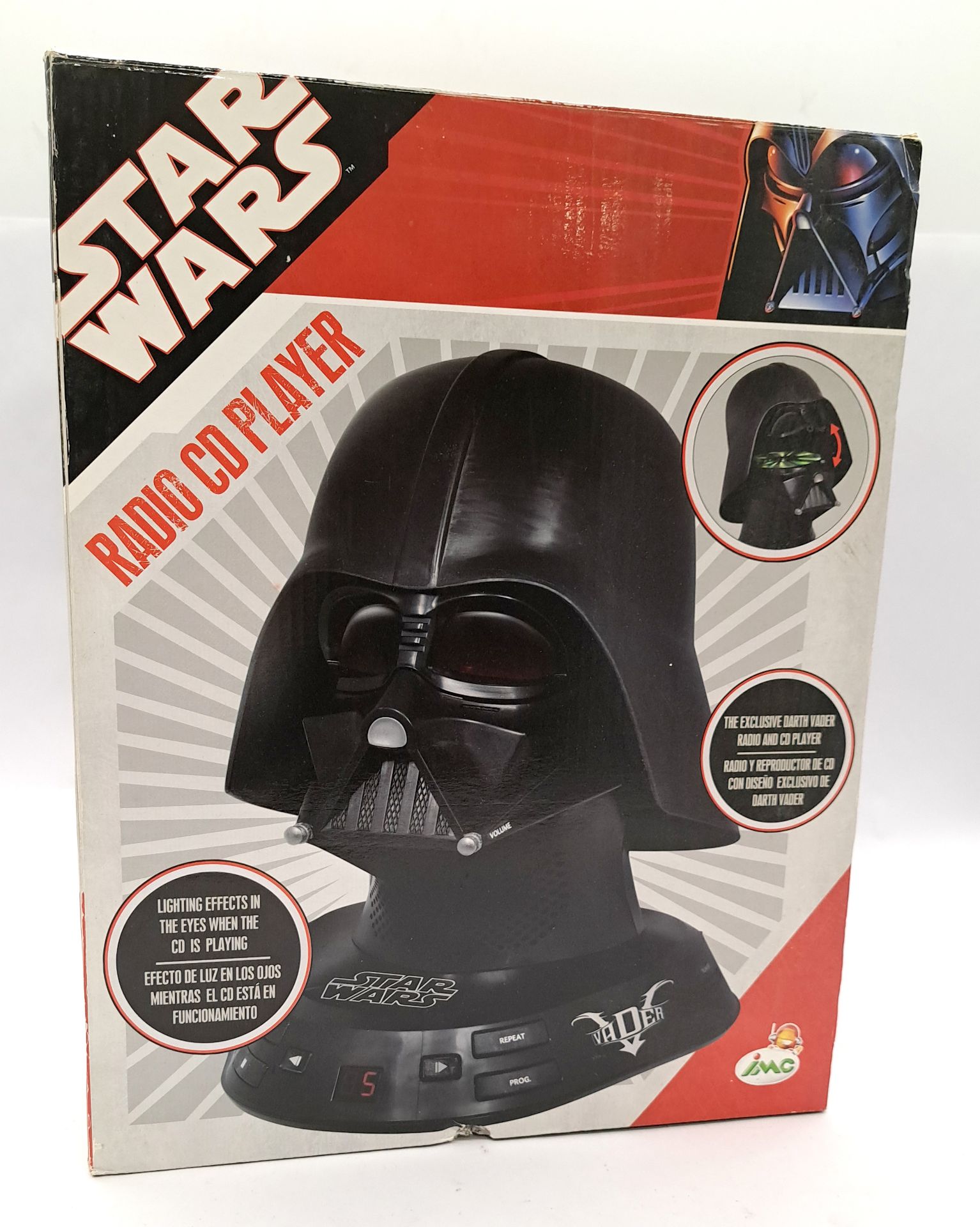 iMC Star Wars Darth Vader Radio CD Player