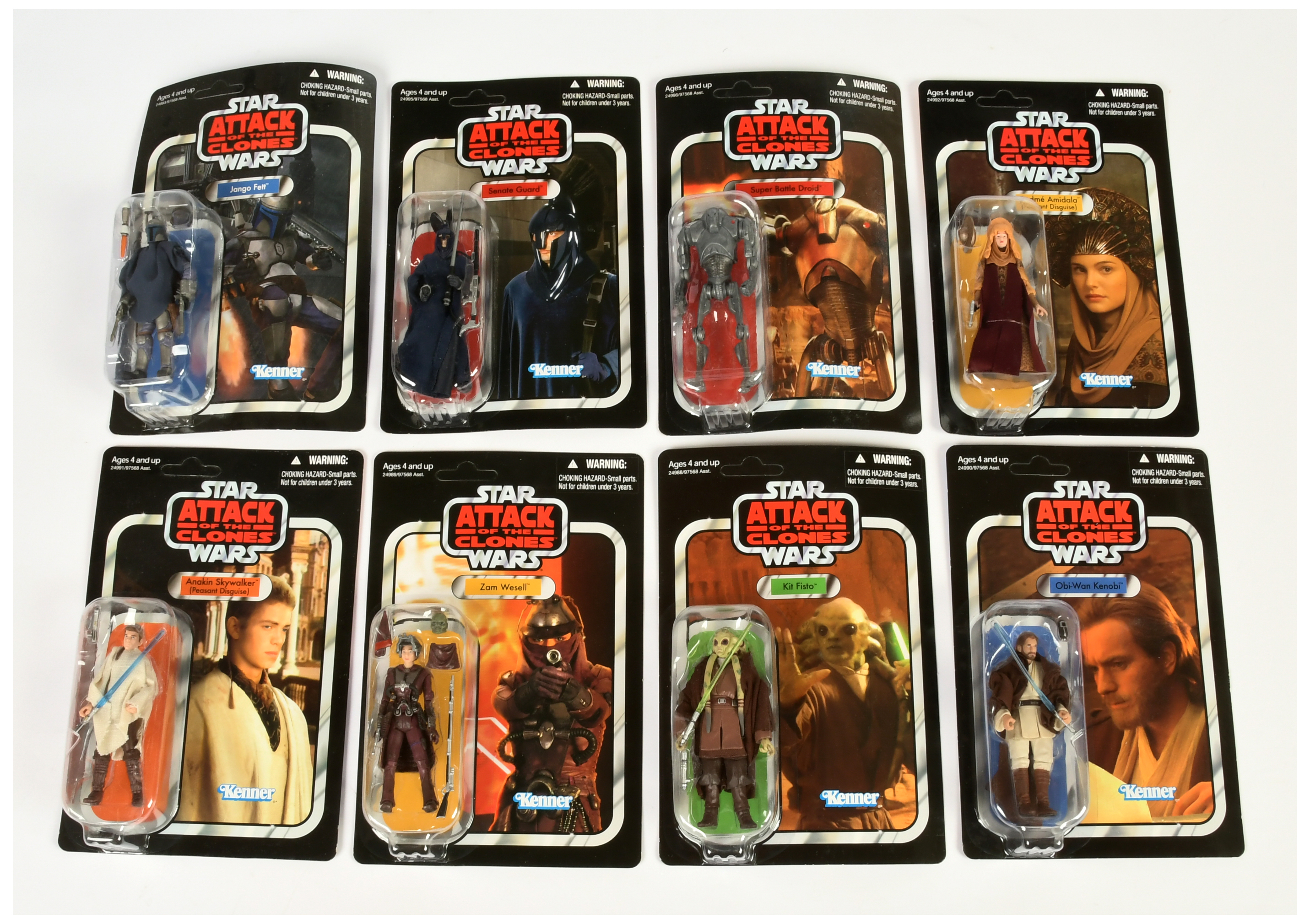 Hasbro Star Wars The Vintage Collection eight 3 3/4" figures