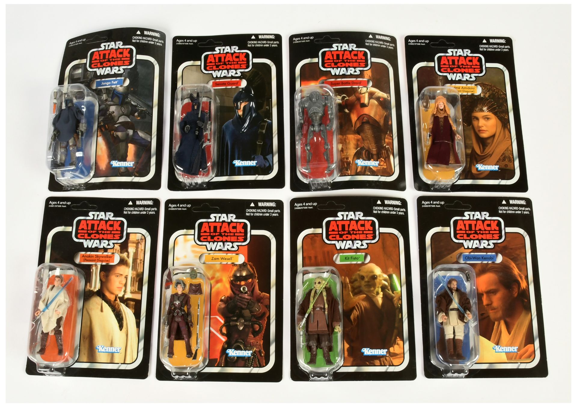 Hasbro Star Wars The Vintage Collection eight 3 3/4" figures