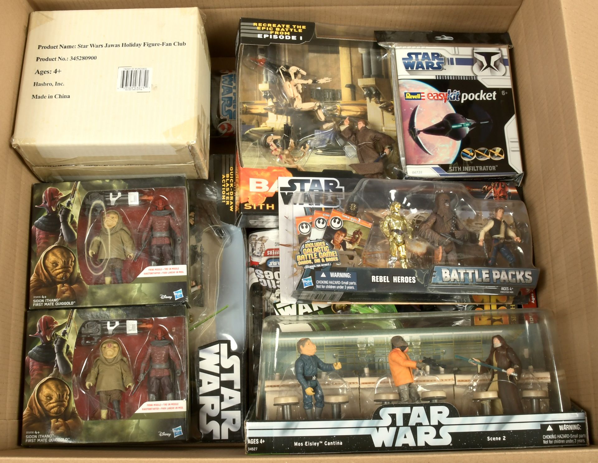 Star Wars quantity of modern collectables