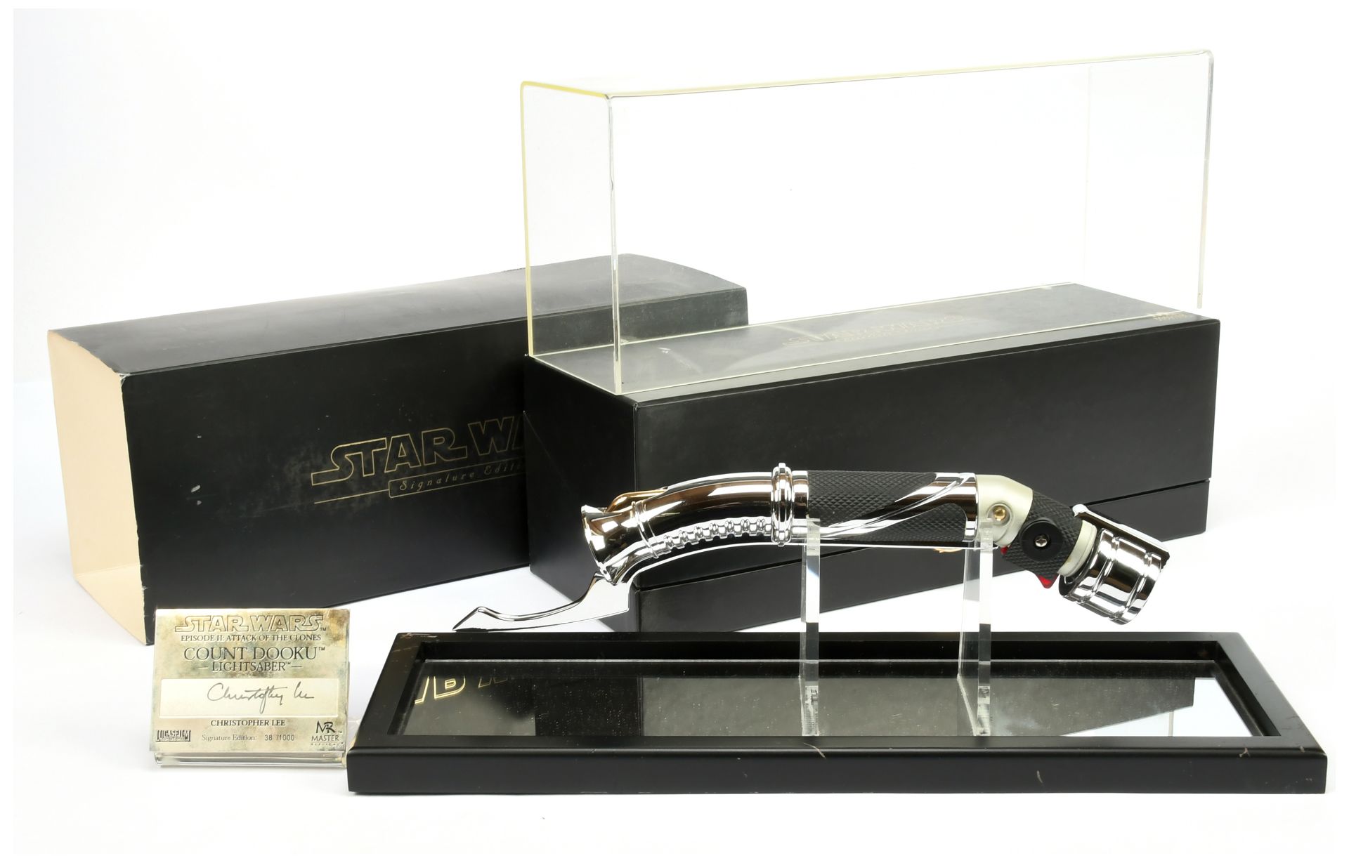 Master Replicas Star Wars Count Dooku Signature Edition Lightsaber