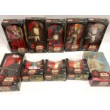 Quantity of Hasbro Star Wars Episode I Action Collection 12" Action Figures