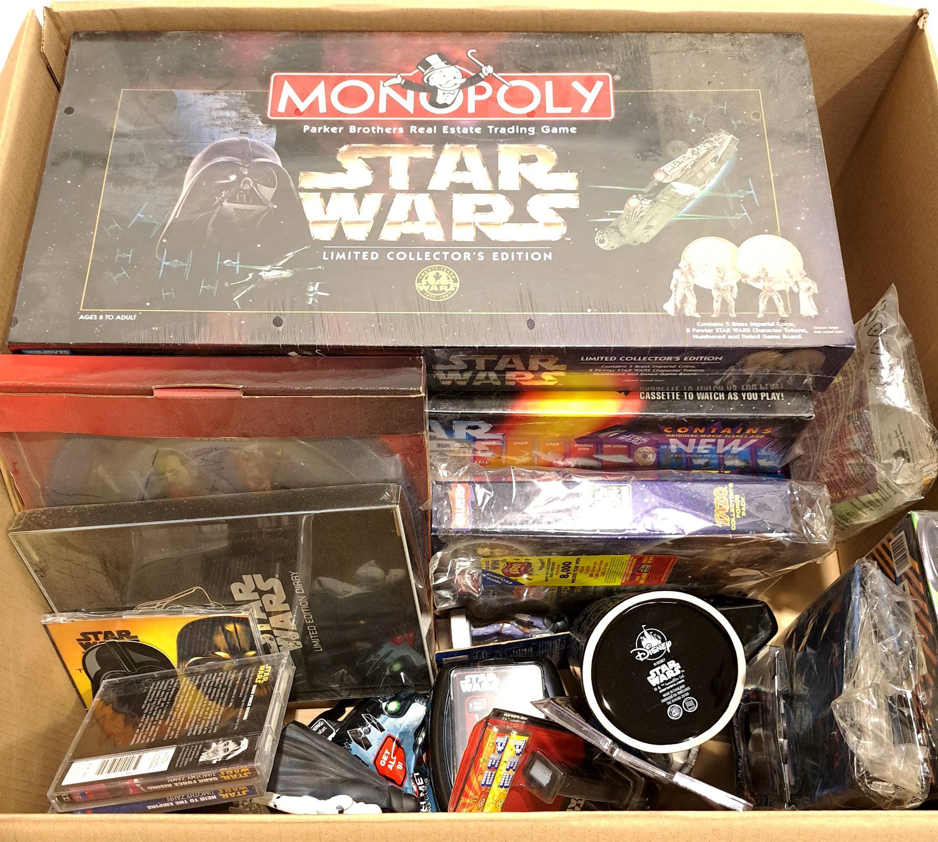 Quantity of Modern Star Wars Collectibles