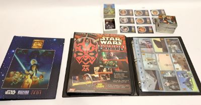 Quantity of Star Wars Trading Card Collections
