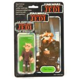 Palitoy Star Wars vintage Return of the Jedi Tri-Logo Ree-Yees 3 3/4" figure