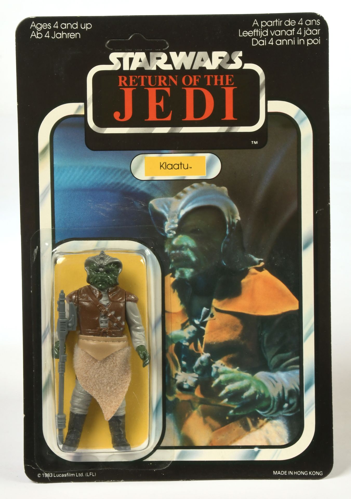 Palitoy Star Wars vintage Return of the Jedi Klaatu 3 3/4" figure