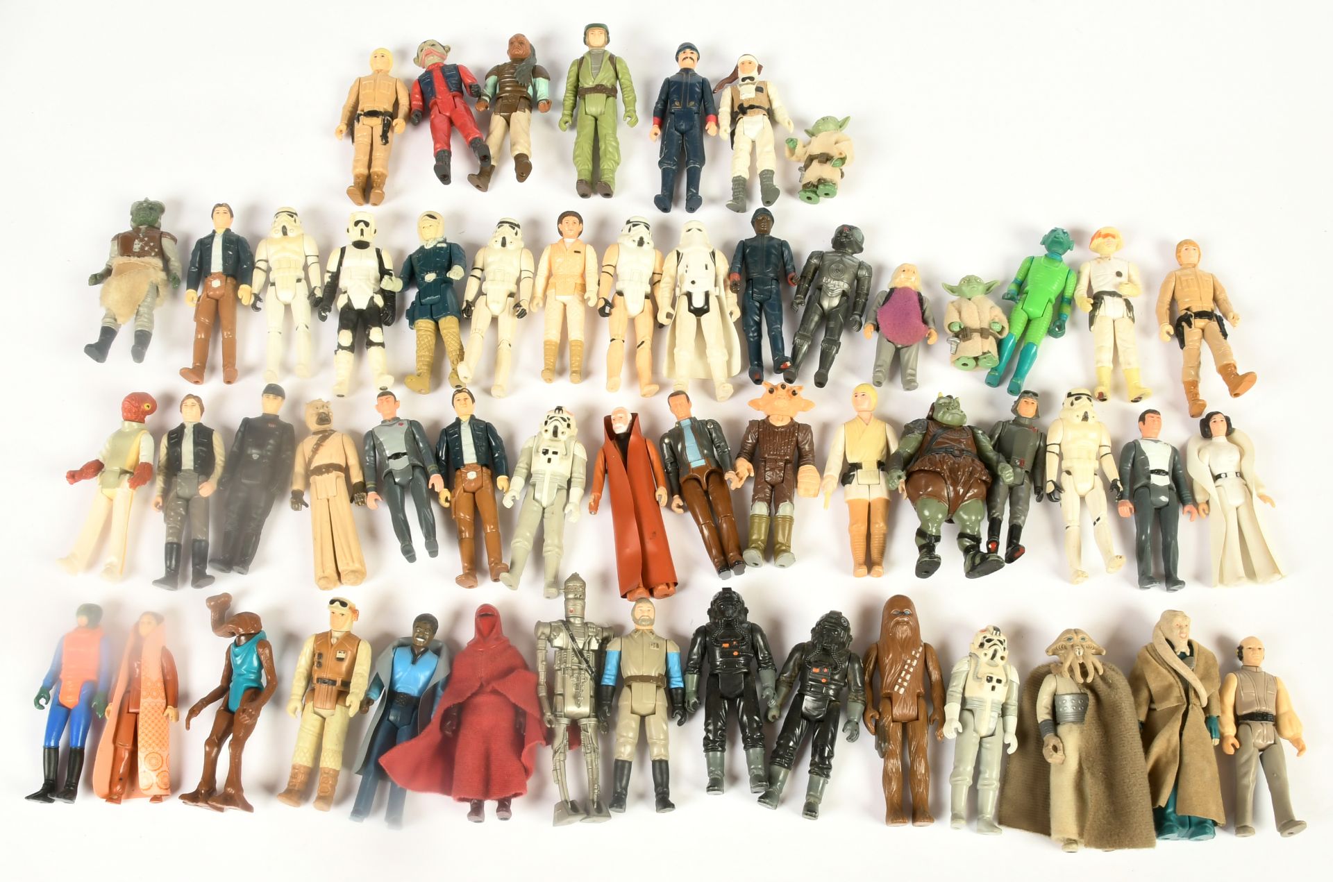 Kenner Star Wars vintage 3 3/4" figures x 58