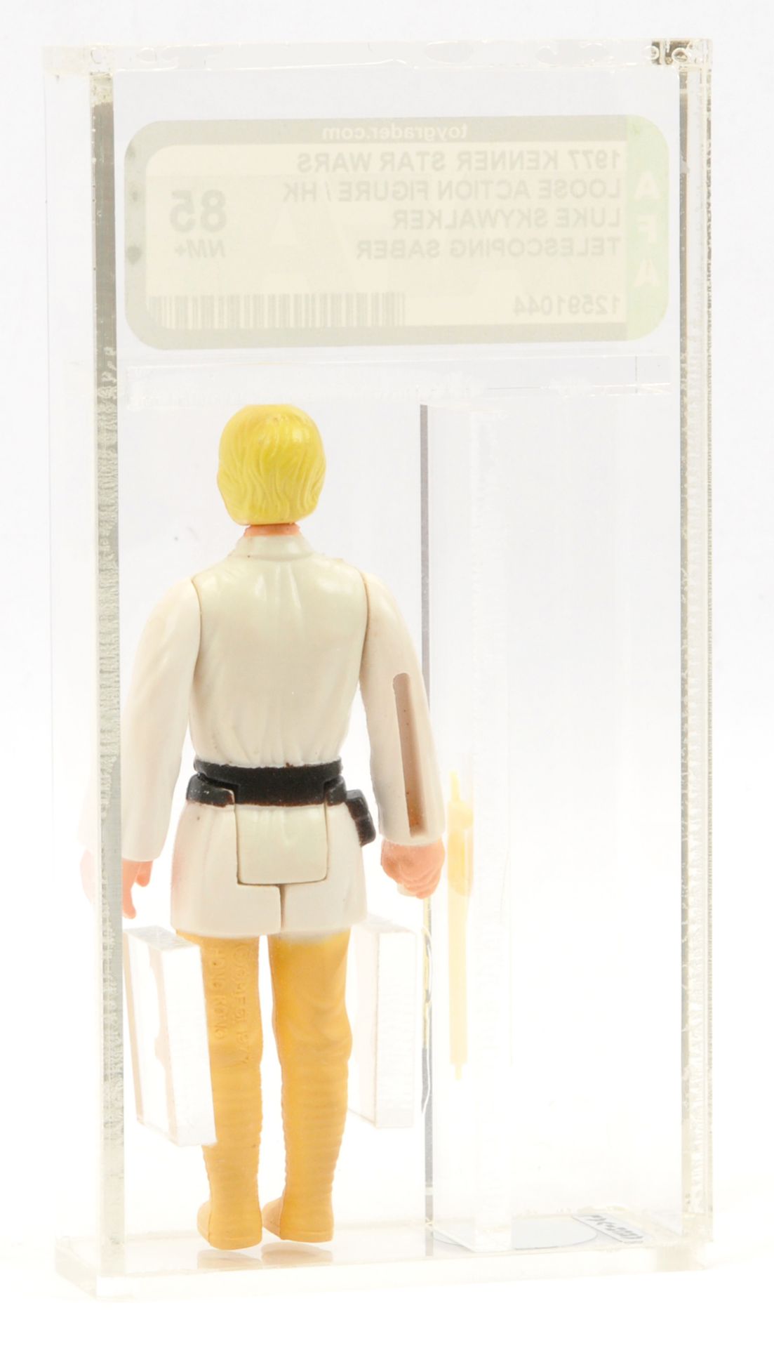 Kenner Star Wars vintage Luke Skywalker DT sabre 3 3/4" figure, AFA Graded 85 NM+ - Image 3 of 4