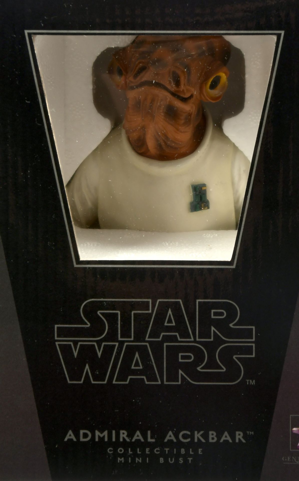 Gentle Giant Star Wars Return Of The Jedi Admiral Ackbar collectible mini bust - Bild 2 aus 2
