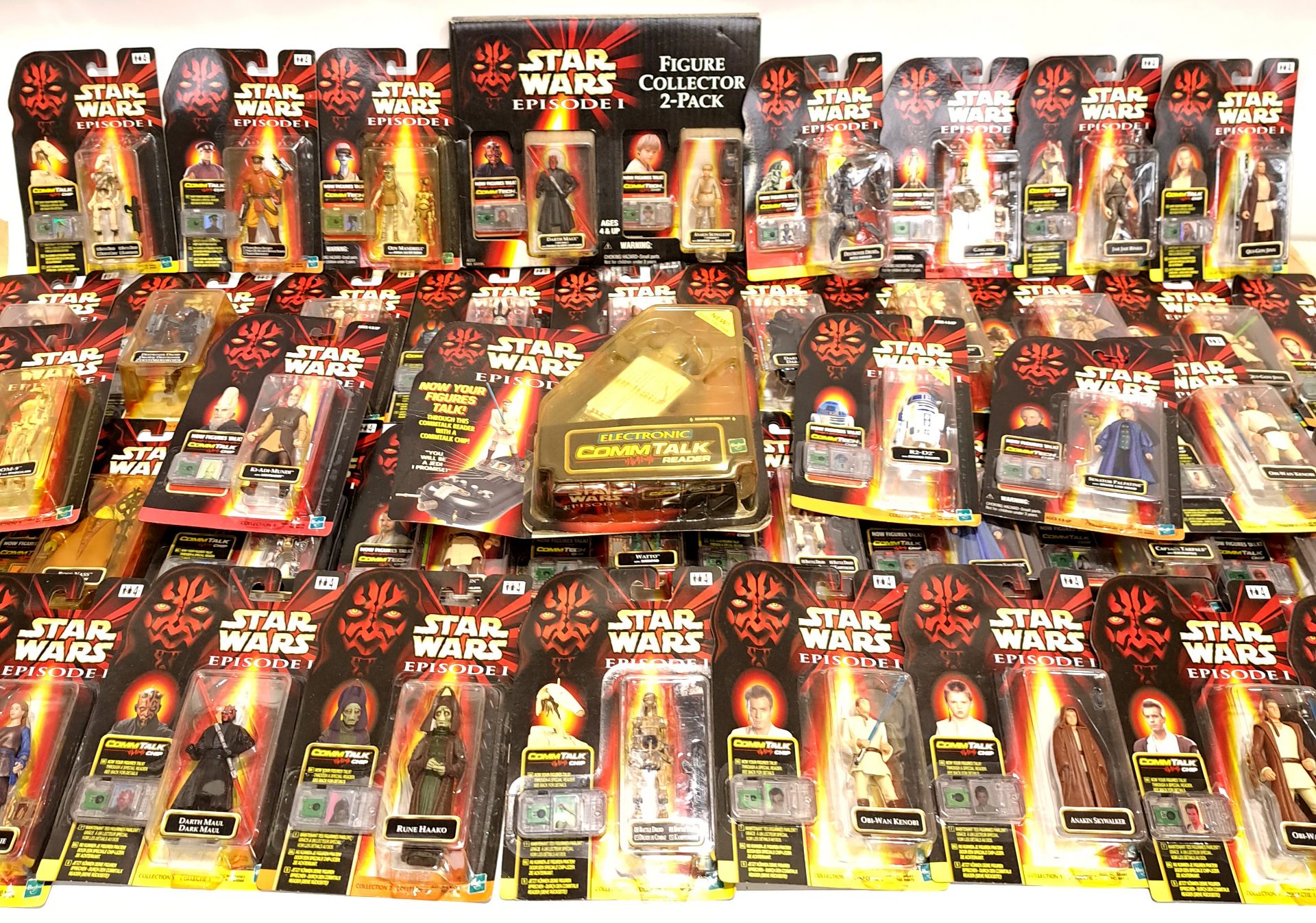 Quantity of Hasbro Star Wars Episode I Action Figures