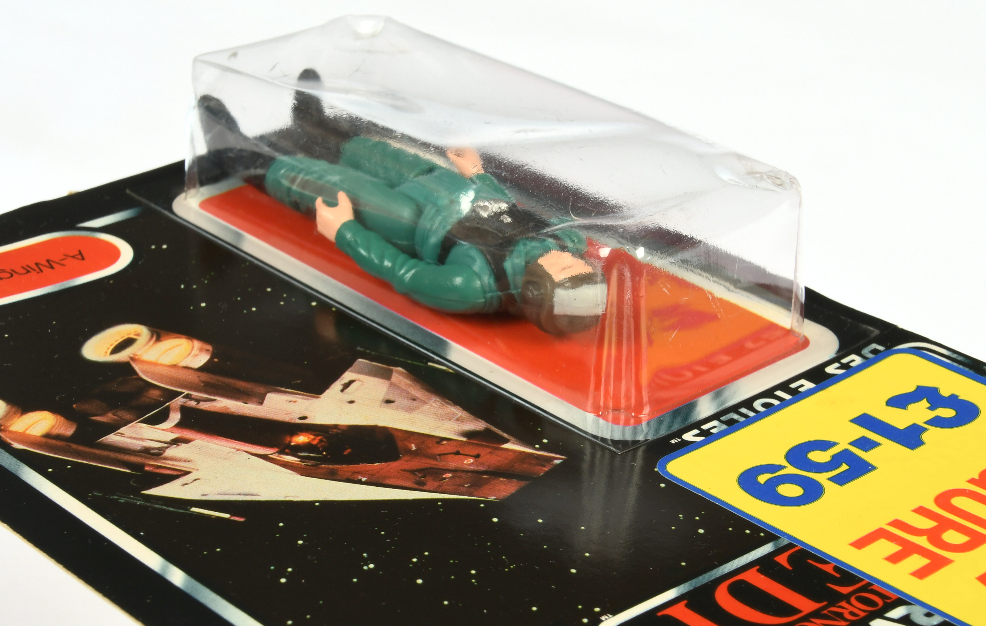Palitoy Star Wars vintage Return of the Jedi Tri-Logo A-Wing Pilot 3 3/4" figure - Image 4 of 4