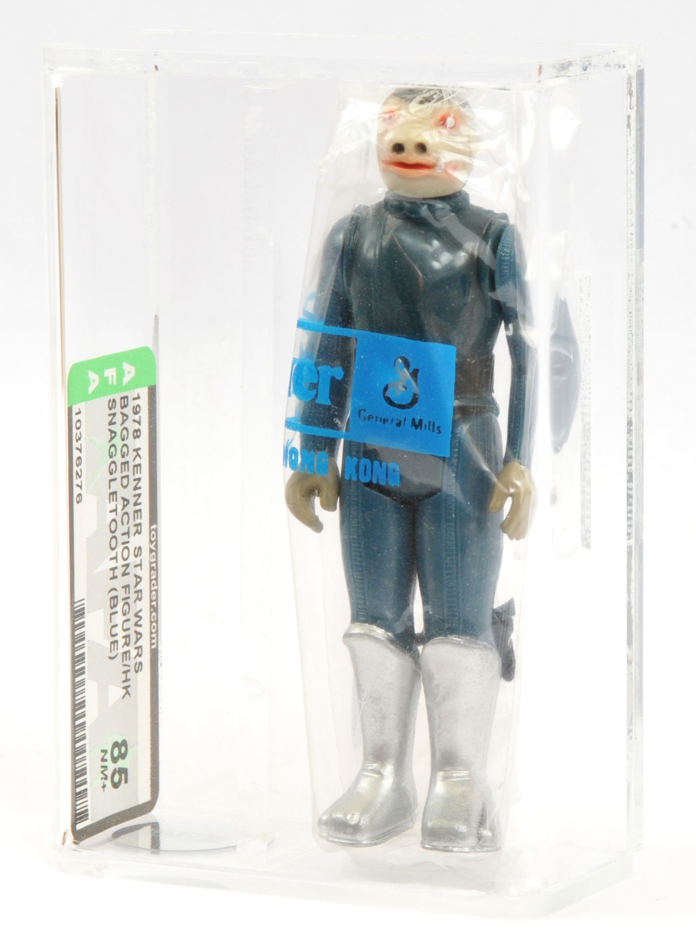 Kenner Star Wars vintage Blue Snaggletooth 3 3/4" figure, AFA Graded 85 NM+