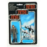 Palitoy Star Wars vintage Return of the Jedi Tri-Logo AT-AT Commander 3 3/4" figure