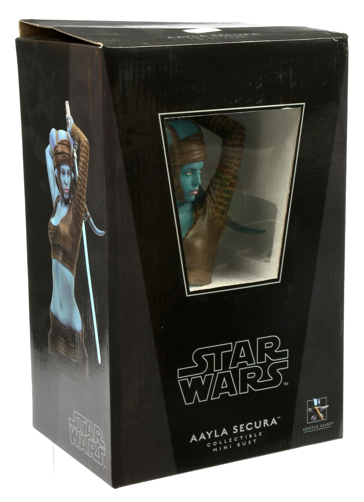 Gentle Giant Star Wars Revenge Of The Sith Aayla Secura collectible mini bust