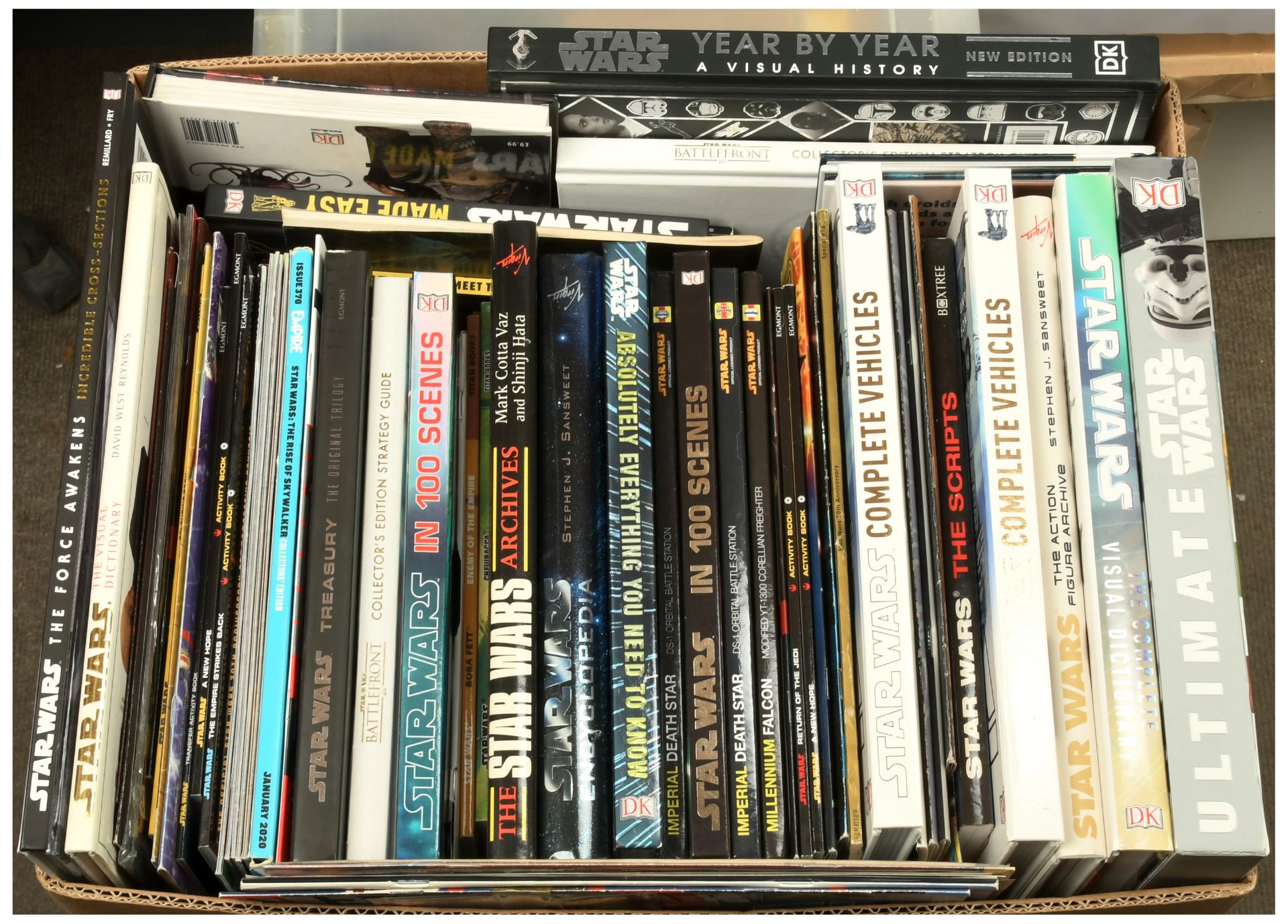 Large quantity Star Wars Graphic Novels, Reference Books, Magazines