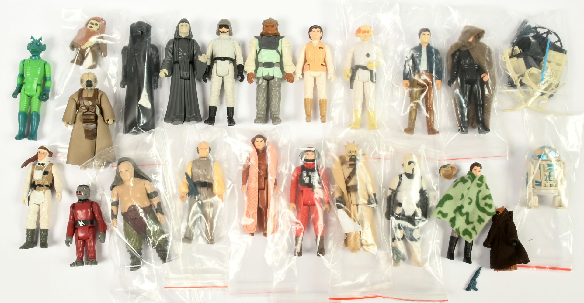 Kenner Star Wars vintage 3 3/4" figures quantity