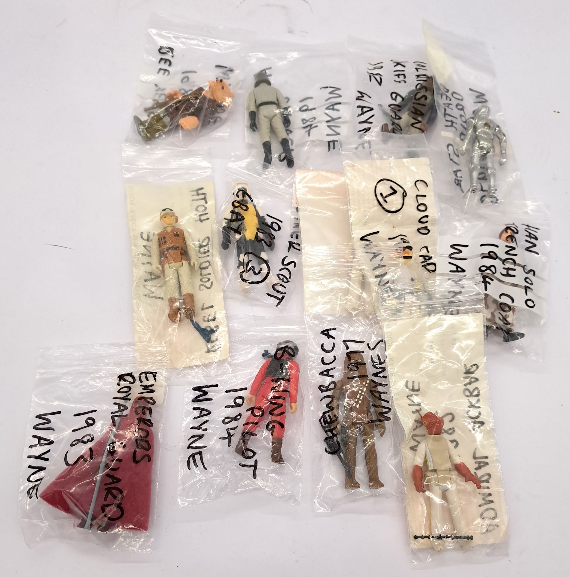 Quantity of Kenner Star Wars 3 3/4" Action Figures