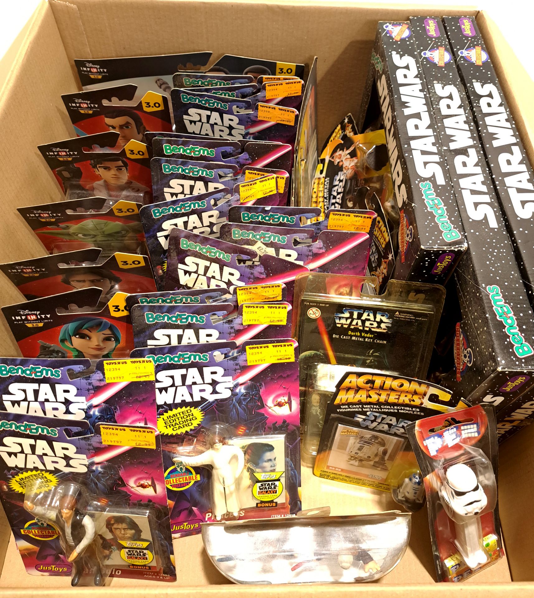 Quantity of Star Wars Collectibles