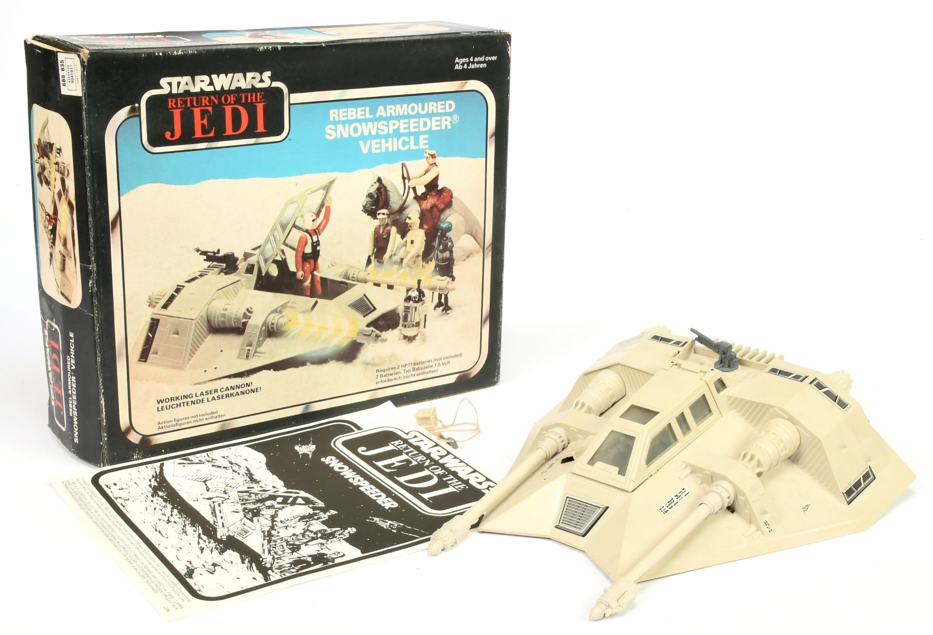 Palitoy Meccano Star Wars Return of the Jedi Rebel Armoured Snowspeeder