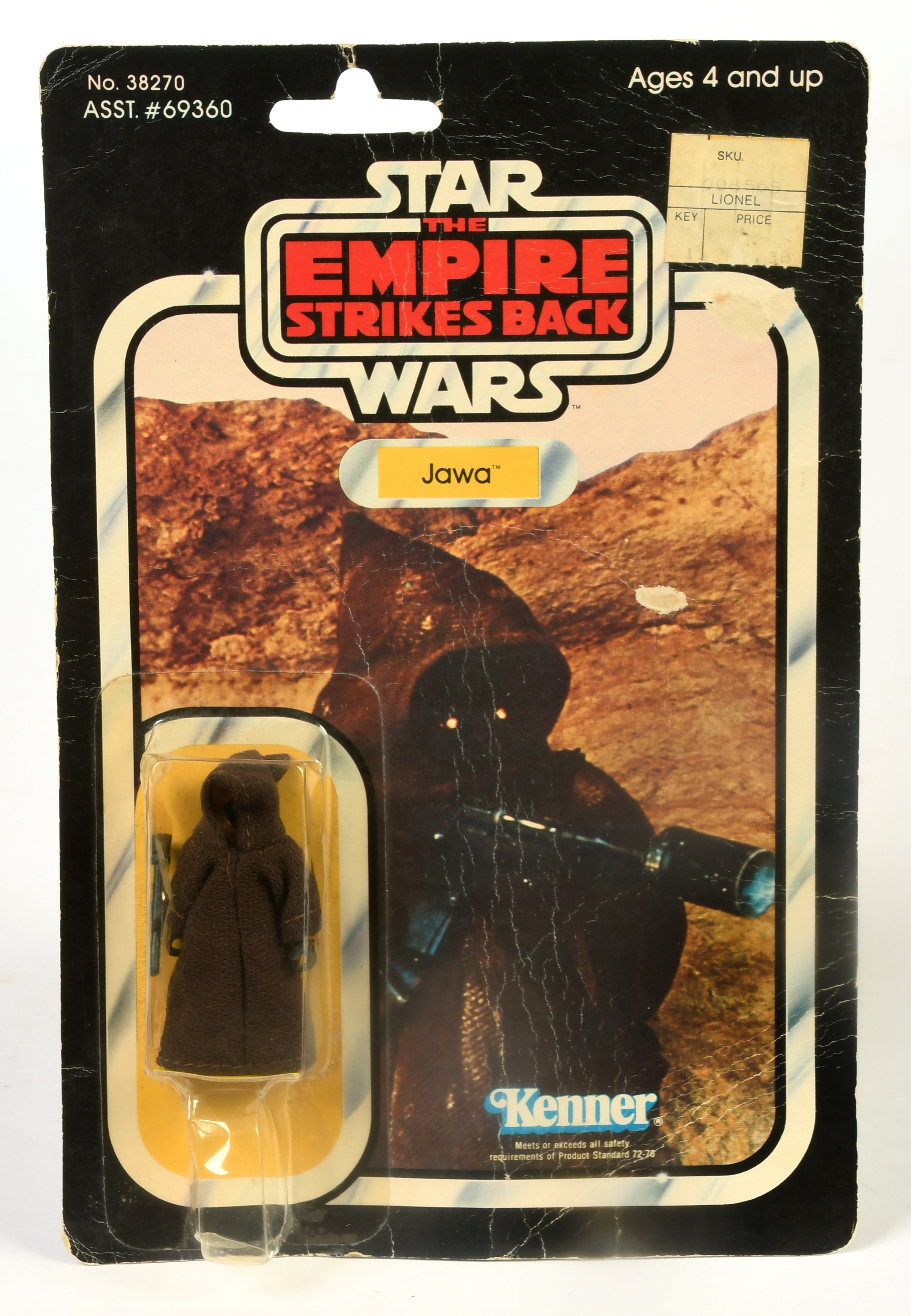 Kenner Star Wars vintage The Empire Strikes Back Jawa 3 3/4" figure