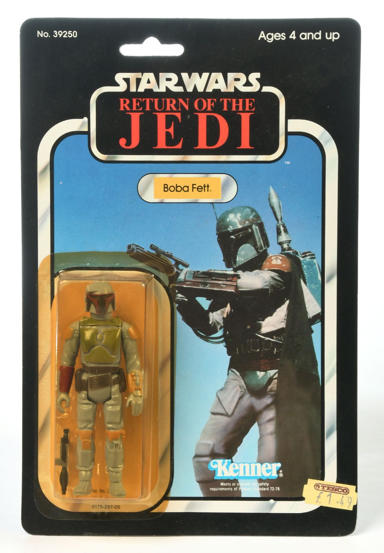 Kenner Star wars vintage Return of the Jedi Boba Fett 3 3/4" figure