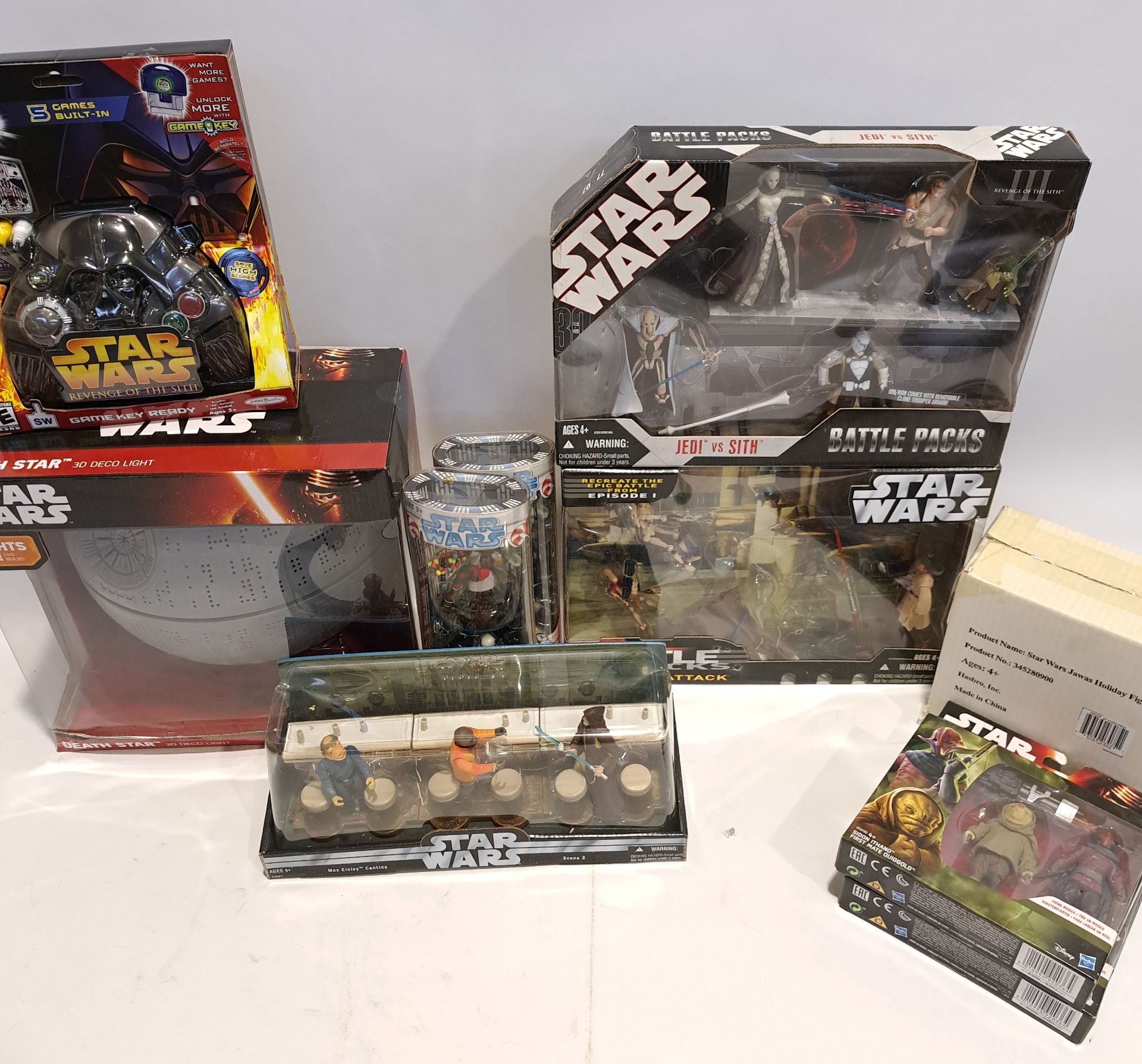 Quantity of Modern Star Wars Collectibles