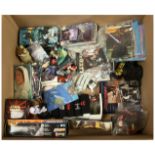 Selection of modern Star Wars collectables