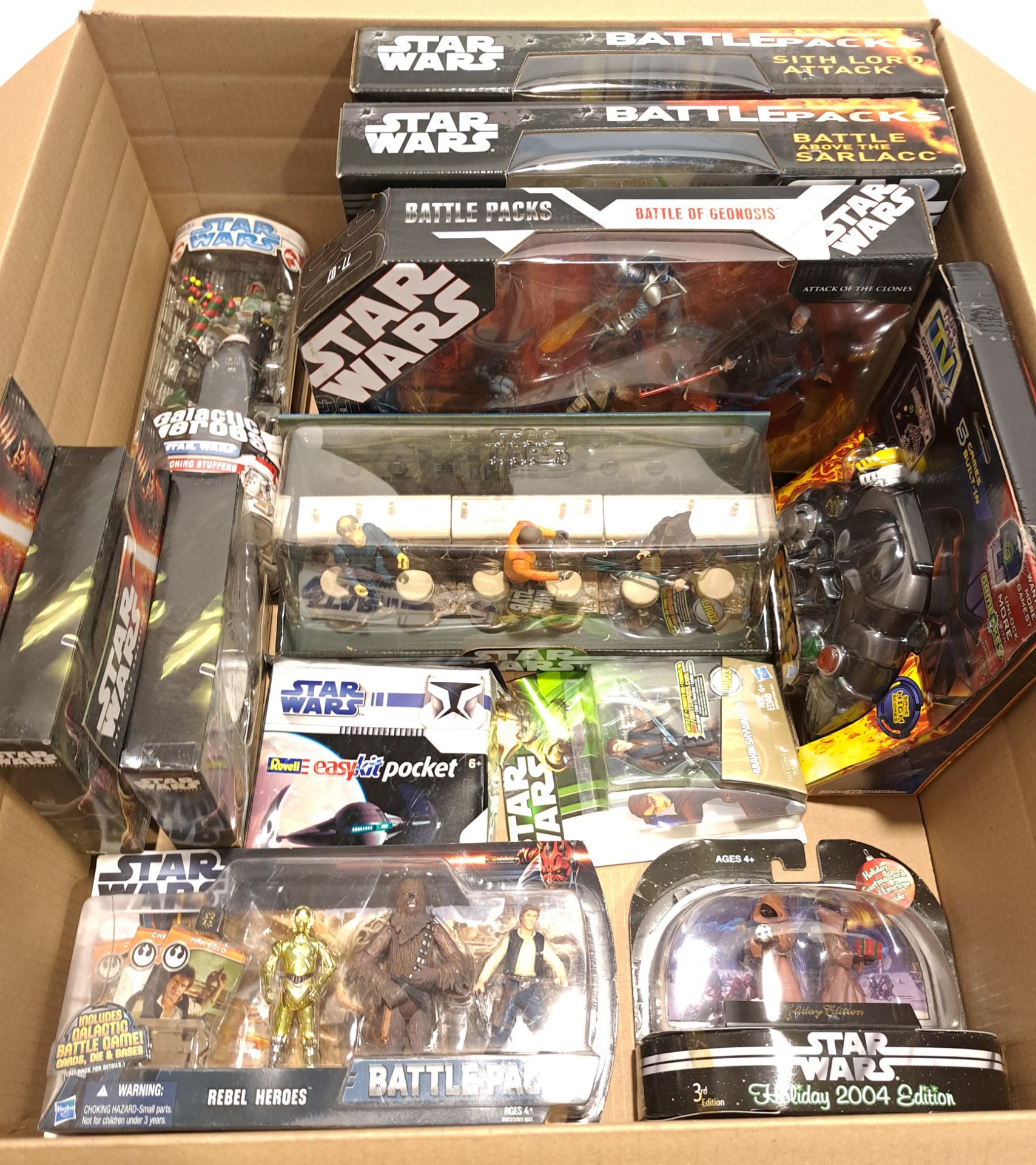 Quantity of Modern Star Wars Collectibles 