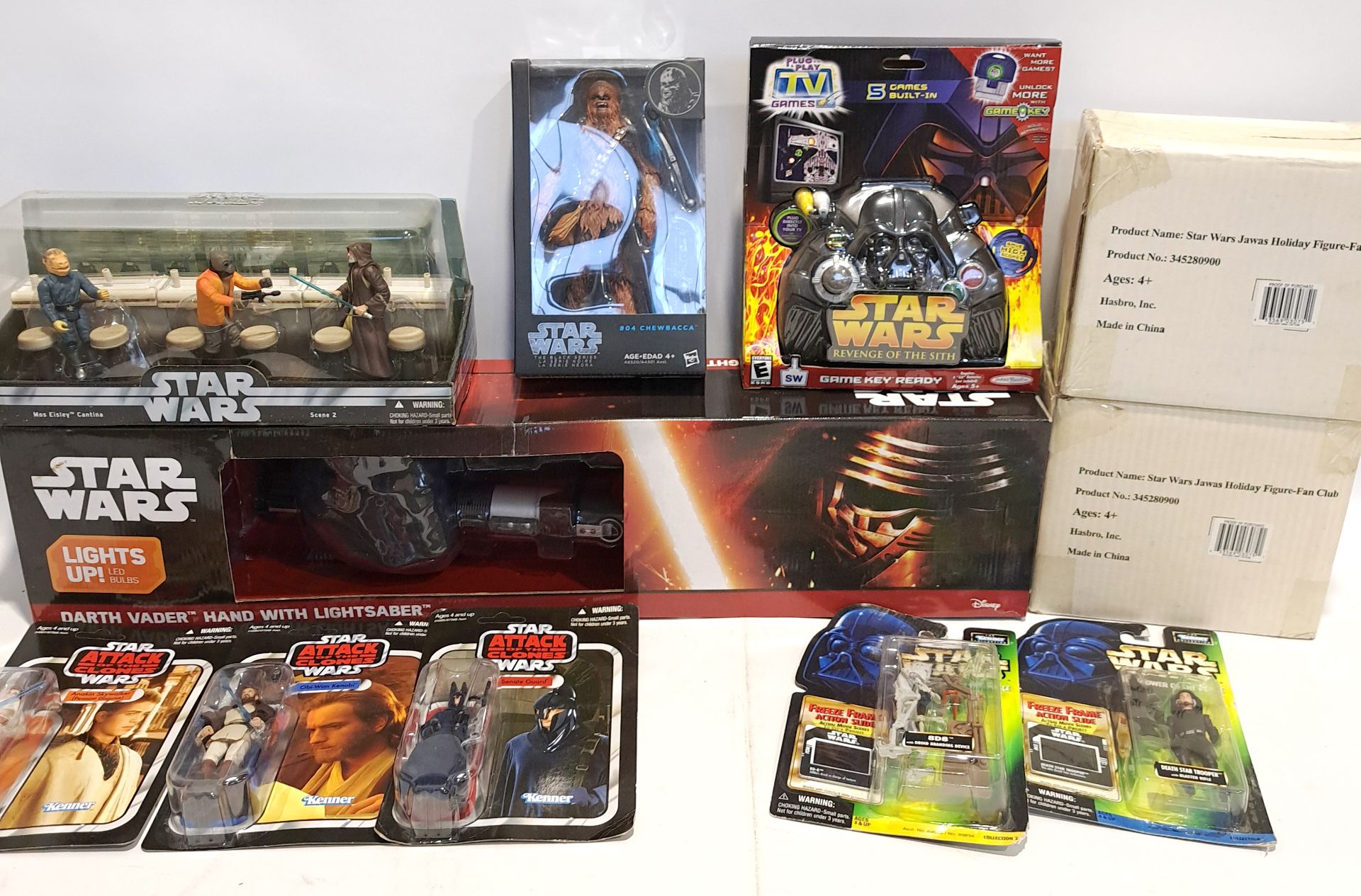 Quantity of Modern Star Wars Collectibles