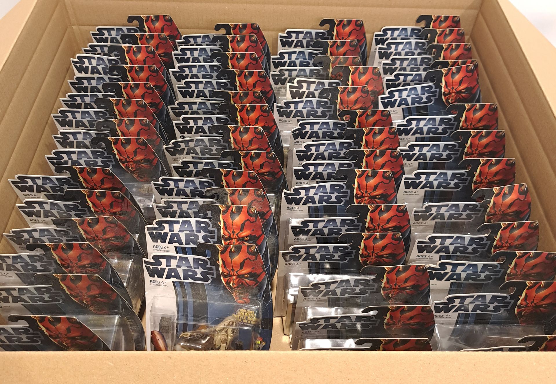 Quantity of Hasbro Star Wars Movie Legends Carded Action Figures