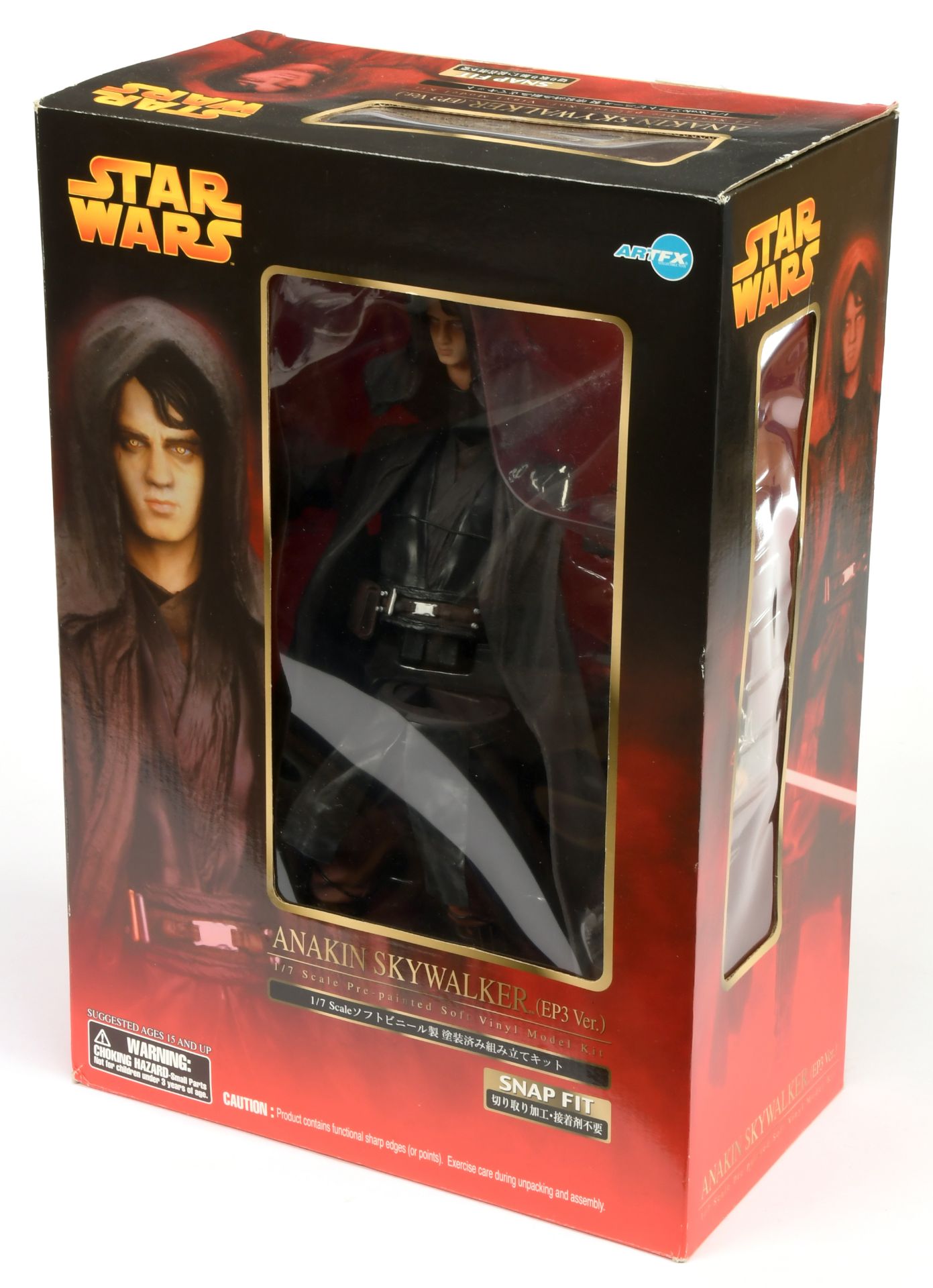 Kotobukiya ARTFX Star Wars Anakin Skywalker EP3 version 1:7 scale pre-painted soft vinyl model ki...