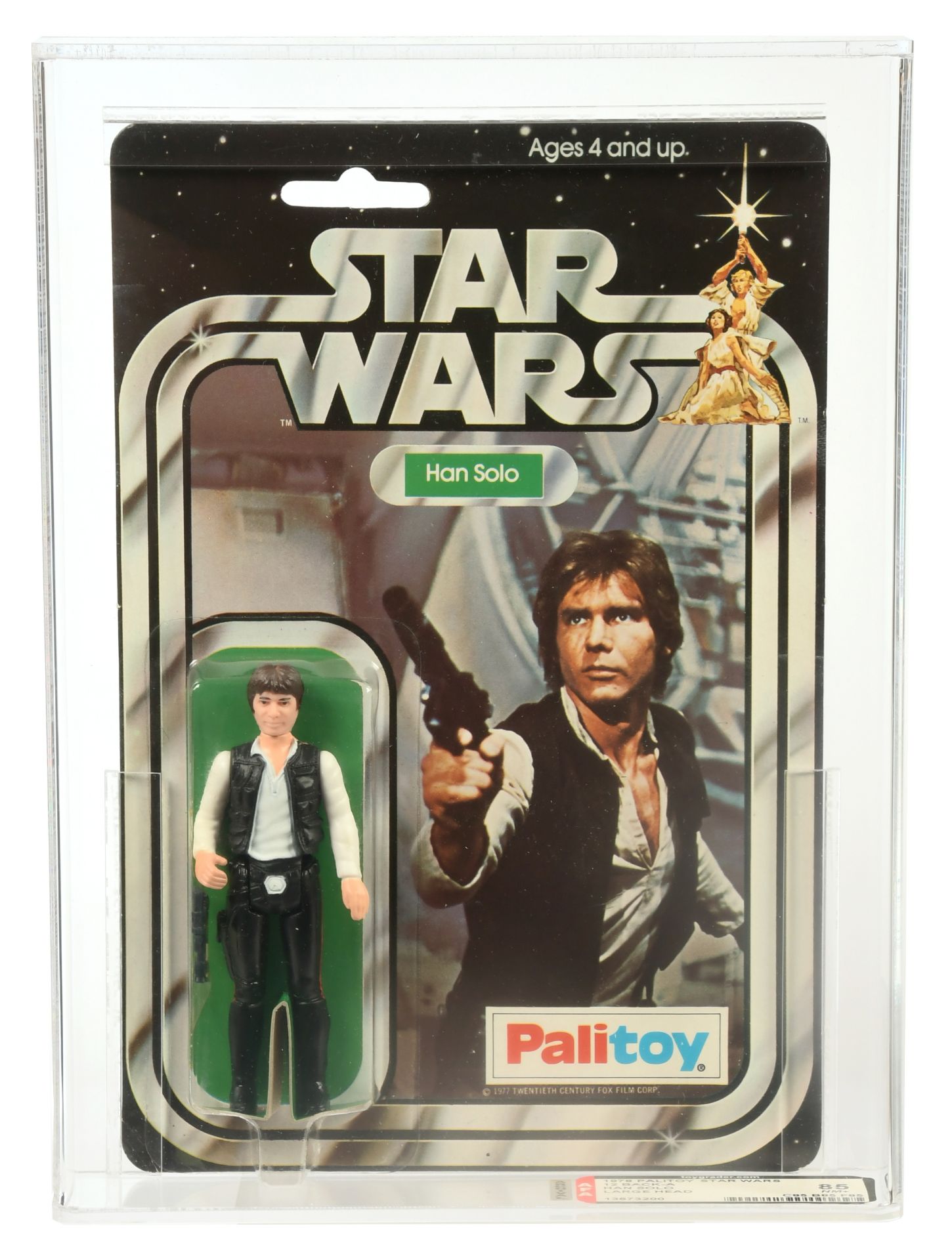 Palitoy Star Wars vintage Han Solo Large Head 3 3/4" figure