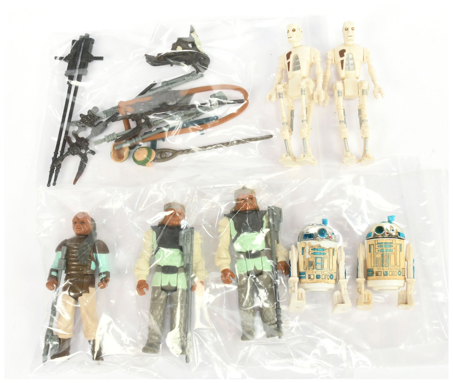 Selection of Kenner Star Wars vintage 3 3/4" figures