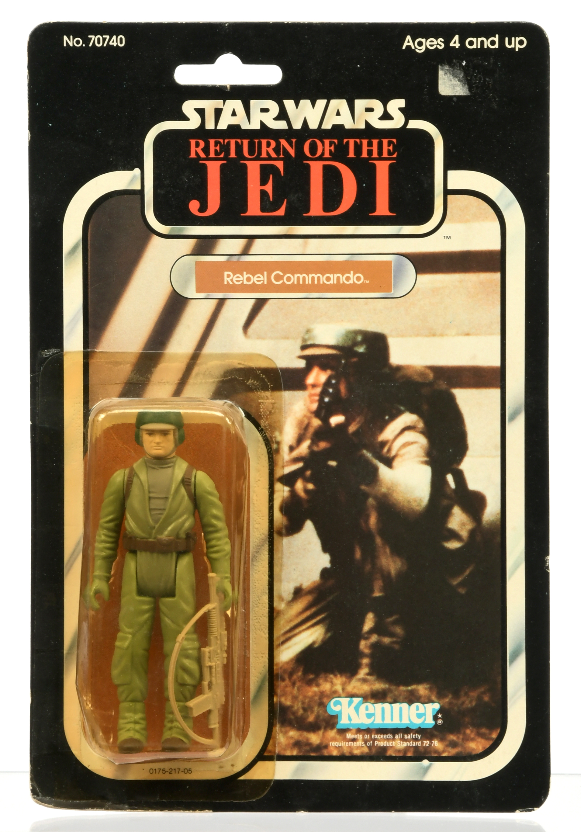 Kenner Star Wars vintage Return of the Jedi Rebel Commando 3 3/4" figure